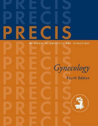 Imagen de archivo de Precis: Gynecology a la venta por ThriftBooks-Dallas