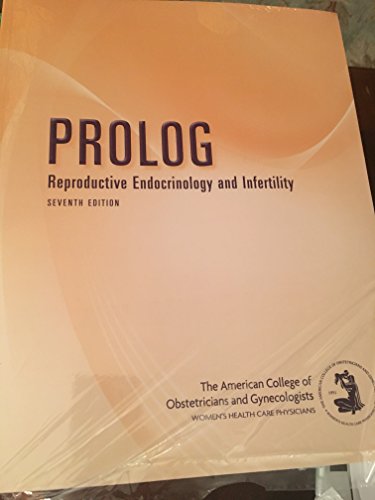 Imagen de archivo de PROLOG Reproductive Endocrinology and Infertility a la venta por Green Street Books