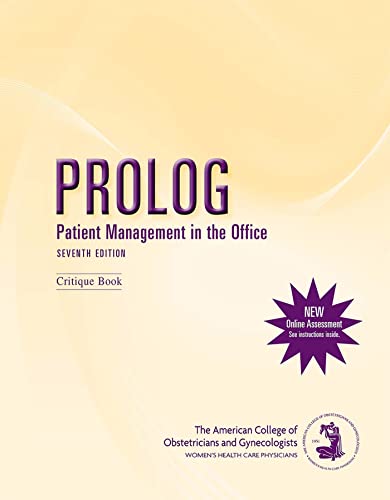 Stock image for PROLOG: Patient Management in Office for sale by SecondSale