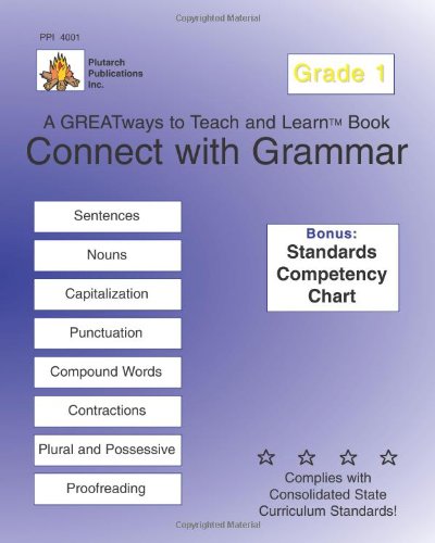 Imagen de archivo de Connect With Grammar Grade 1: Greatways To Teach And Learn a la venta por THE SAINT BOOKSTORE