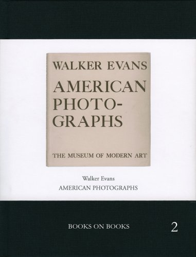 Imagen de archivo de Walker Evans: American Photographs: Books on Books No. 2 a la venta por Midtown Scholar Bookstore