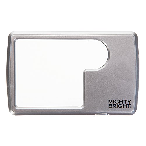 Stock image for Mighty Bright Silver LED Wallet Magnifier for sale by Ergodebooks