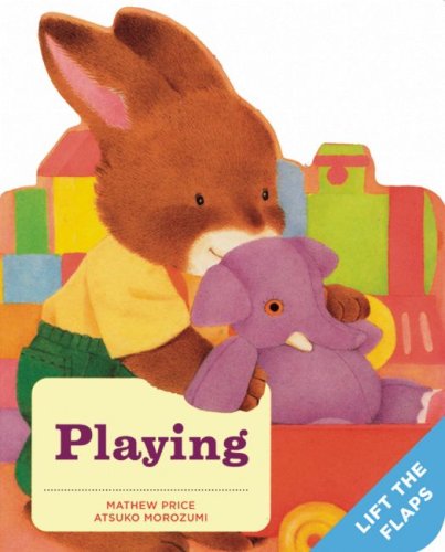 Beispielbild fr Playing: A Baby Bunny Board Book zum Verkauf von ThriftBooks-Dallas