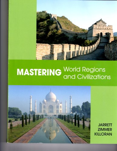 Stock image for Mastering World Regions and Civilizations for sale by HPB-Red