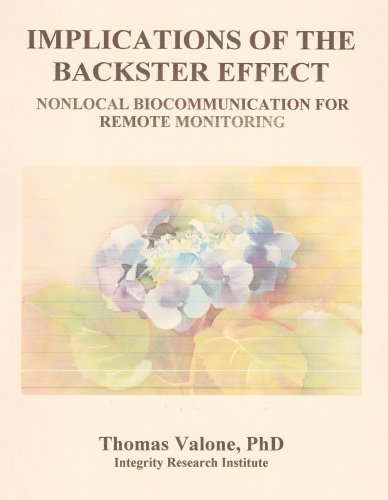 Imagen de archivo de Implications of he Backster Effect a la venta por Revaluation Books