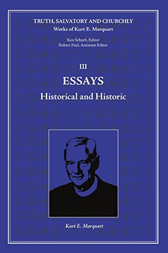 9781935035220: Essay: Historical and Historic