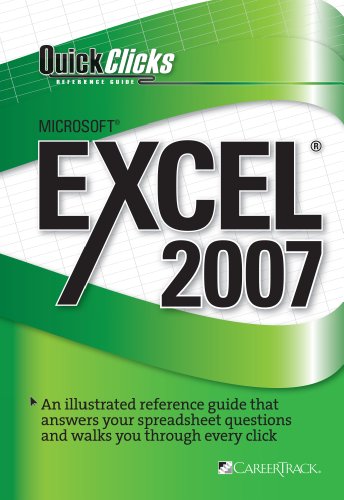 Beispielbild fr QuickClicks: Excel 2007 zum Verkauf von HPB-Movies