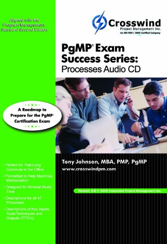 PgMP Exam Success Series: Processes Audio CD (9781935062264) by Tony Johnson