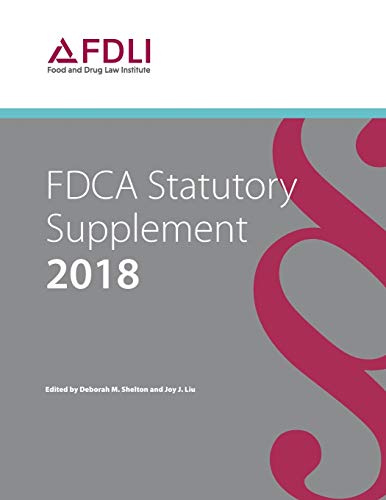 Stock image for Fdca Statutory Supplement, 2018 for sale by Books From California