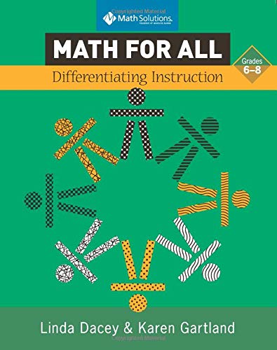 Beispielbild fr Math for All: Differentiating Instruction, Grade 6-8 zum Verkauf von HPB-Emerald