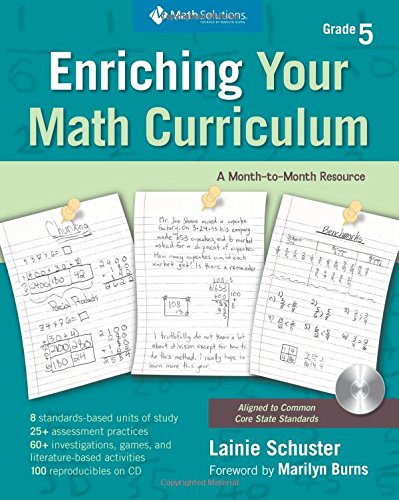 Stock image for Enriching Your Math Curriculum, Grade 5: Fifth-Grade Math: A Month-to-Month Guide for sale by Zoom Books Company