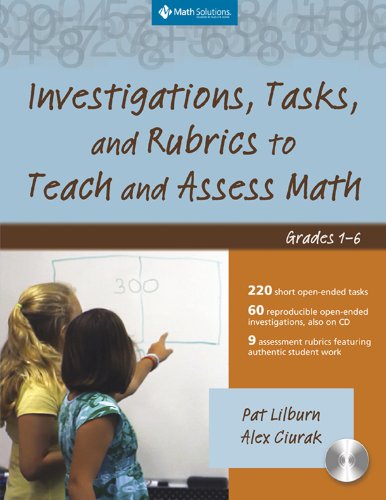 Stock image for Investigations, Tasks, and Rubrics to Teach and Assess Math, Grades 1-6 for sale by ThriftBooks-Dallas