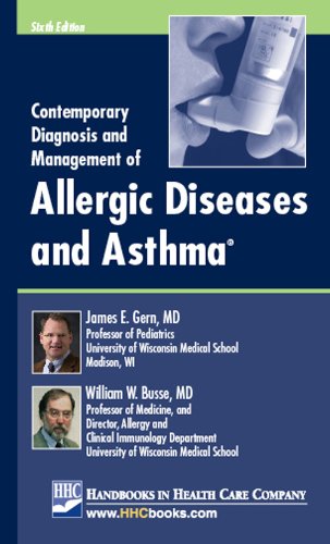 Beispielbild fr Contemporary Diagnosis and Management of Allergic Diseases and Asthma zum Verkauf von Once Upon A Time Books