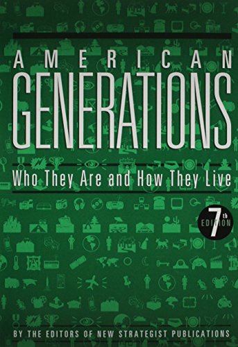 Imagen de archivo de American Generations : Who They Are and How They Live a la venta por Better World Books