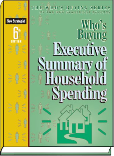 9781935114987: Who's Buying Executive Summary of Household Spending
