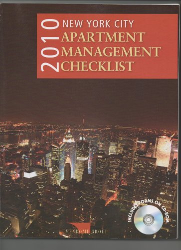 New York City Apartment Management Checklist, 2010 (9781935132127) by Vendome Group
