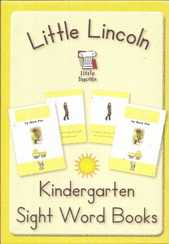Beispielbild fr Little Lincoln Kindergarten Sight Word Books (Little Lincoln, Summer Box) zum Verkauf von HPB-Diamond