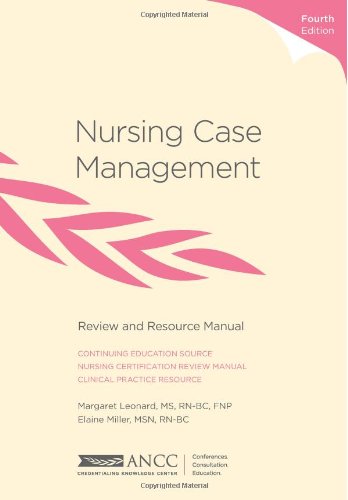 Stock image for Nursing Case Management Review and Resource Manual for sale by HPB-Red