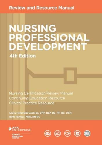 9781935213406 Nursing Professional Development Review