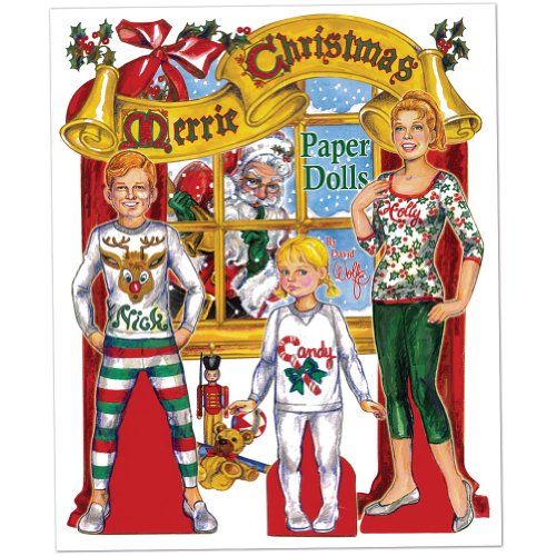 Stock image for Merrie Christmas Paper Dolls for sale by Ergodebooks