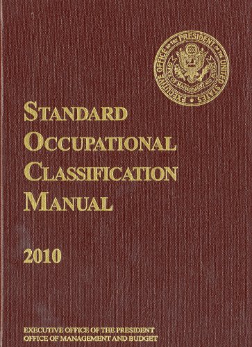 Stock image for Standard Occupational Classification Manual : 2010 (Revised) for sale by Better World Books