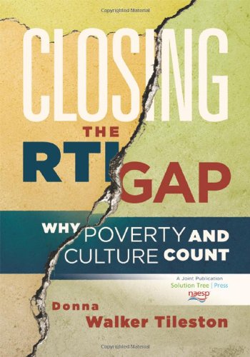 Imagen de archivo de Closing the RTI Gap: Why Poverty and Culture Count a la venta por SecondSale