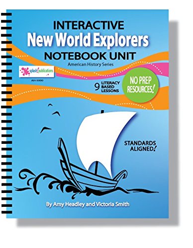 Stock image for New World Explorers Interactive Notebook Unit (9 Explorers of the New World Lessons) for sale by HPB-Red