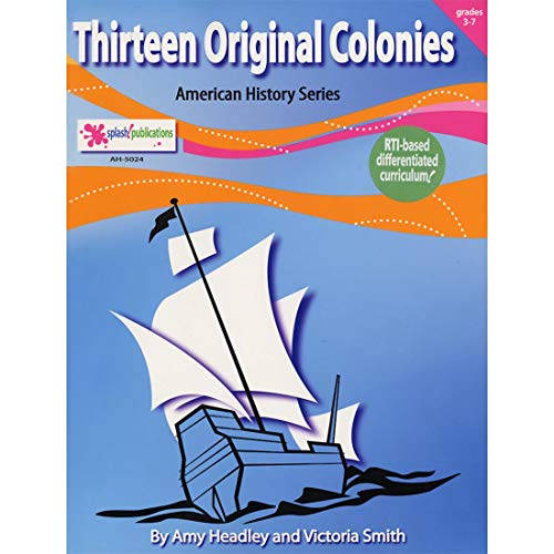 Beispielbild fr Thirteen Colonies Interactive Notebook Unit (THIRTEEN Colonial America Lessons!) zum Verkauf von BooksRun