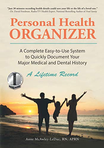 Stock image for Personal Health Organizer: A Complete Easy-to-Use System to Quickly Document Your Major Medical and Dental History for sale by ThriftBooks-Dallas