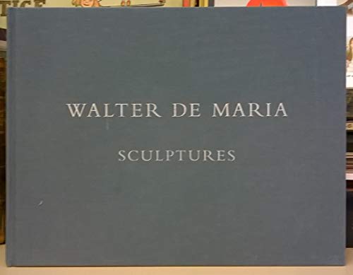 9781935263654: Walter De Maria - Sculptures