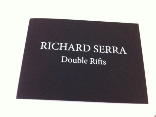 Stock image for Richard Serra: Double Riffs for sale by Strand Book Store, ABAA