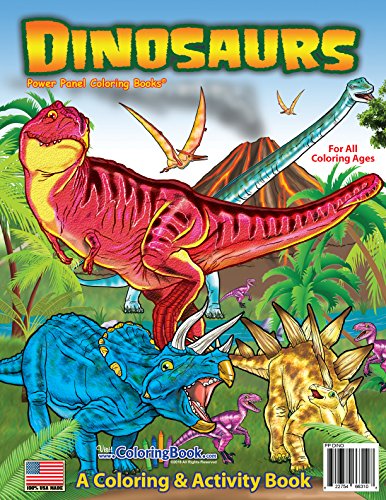 Beispielbild fr Dinosaurs Coloring Book (8.5x11) zum Verkauf von GF Books, Inc.