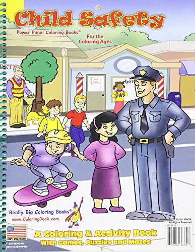 Stock image for Child Safety Coloring Book (8.5x11) for sale by GF Books, Inc.