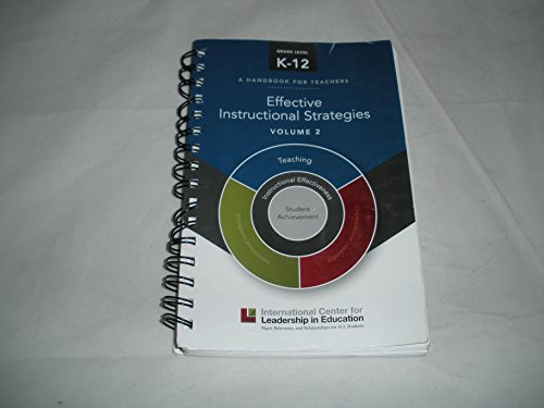 Stock image for Effective Instructional Strategies 2012 for sale by ThriftBooks-Dallas