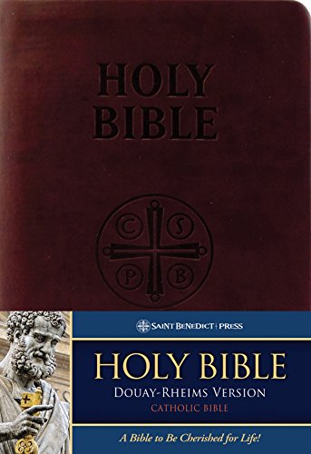 Beispielbild fr Douay-Rheims Bible (Burgundy Premium UltraSoft): Standard Print Size zum Verkauf von Lakeside Books