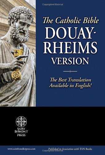 9781935302049: Holy Bible: Douay Rheims Version, Burgundy, Genuine Leather