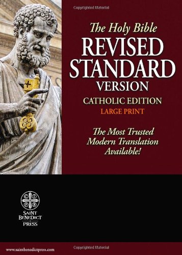 Holy Bible- Revised Standard Version Catholic Edition; Large Print