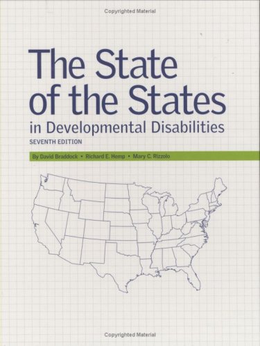 Beispielbild fr State of the States in Developmental Disabilities zum Verkauf von SecondSale