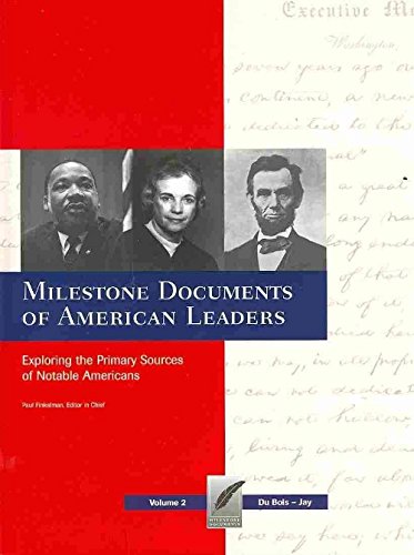 9781935306016: Milestone Documents of American Leaders-Volume 2