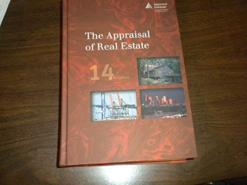 Imagen de archivo de The Appraisal of Real Estate, 14th Edition a la venta por HPB-Red