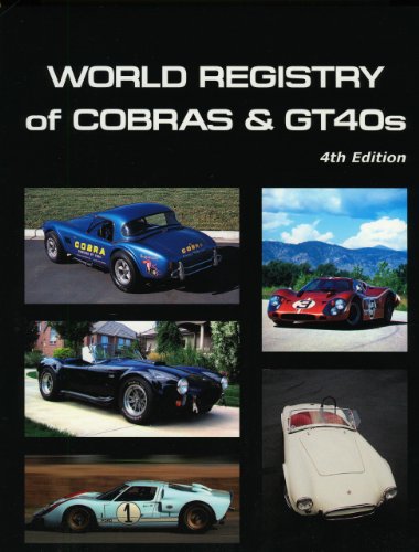 Stock image for World Registry of Cobras & Gt40s for sale by Last Exit Books