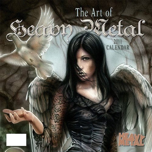 9781935351221: Art of Heavy Metal 2011 Wall Calendar