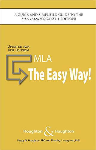 Stock image for MLA: The Easy Way! Updated for the 8th Edition for sale by ZBK Books