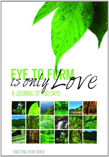 Stock image for Eye to Form is Only Love: A Journal of 100 Days for sale by Front Cover Books