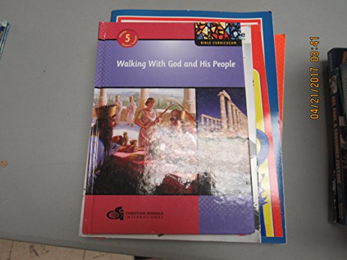 9781935391142: Walking With God and His People Student Textbook (Grade 5)