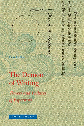 Beispielbild fr The Demon of Writing: Powers and Failures of Paperwork (Zone Books) zum Verkauf von AwesomeBooks