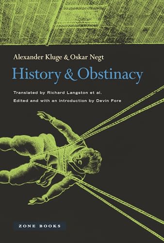 9781935408468: HISTORY AND OBSTINACY (Zone Books)