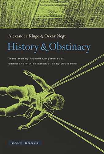 9781935408468: HISTORY AND OBSTINACY (Zone Books)