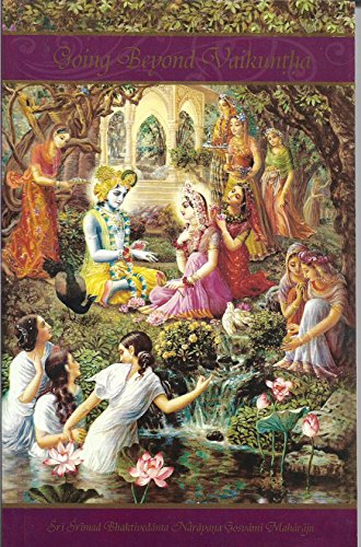 Stock image for Going Beyond Vaikuntha for sale by GF Books, Inc.
