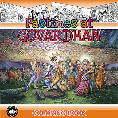 Stock image for Pastimes at Govardhana, Coloring Book for sale by SecondSale